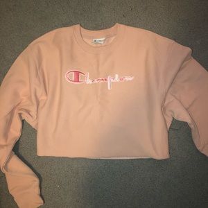 Champion crop pullover